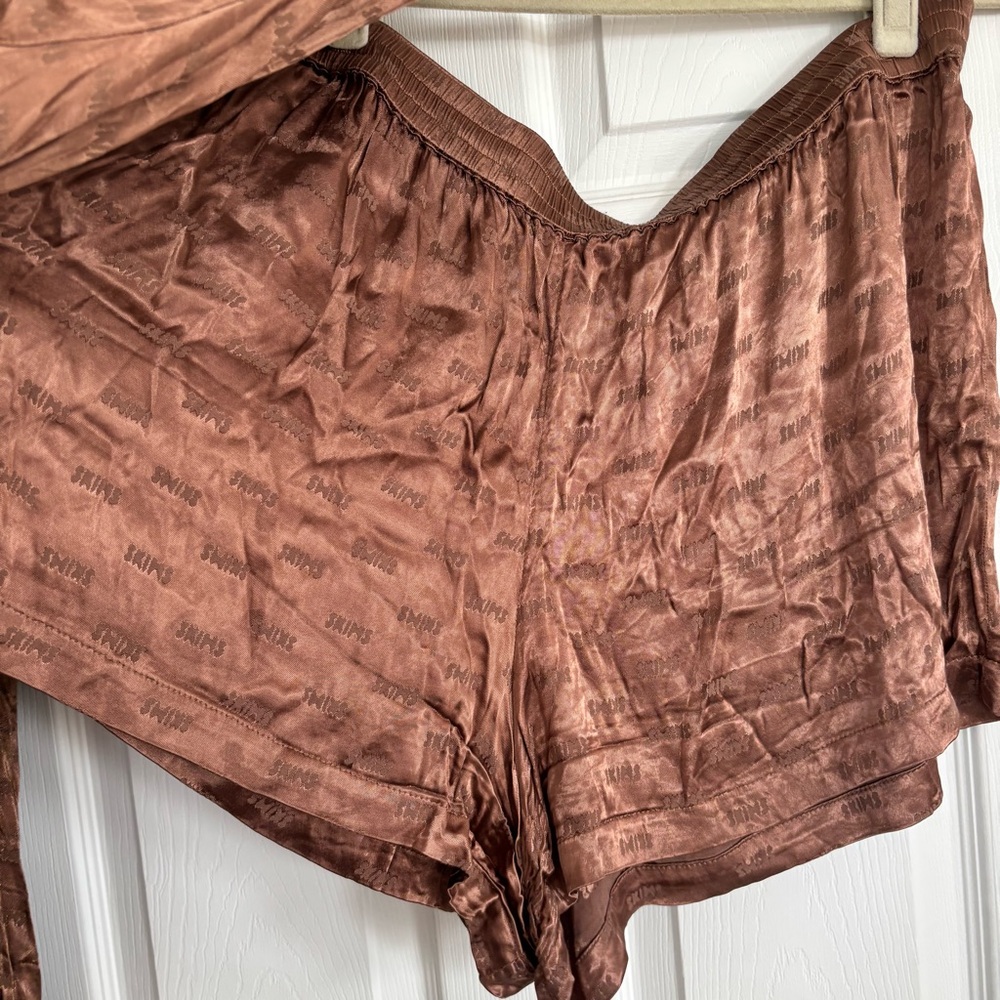Skims Jacquard Silk Set - Picture 7 of 9